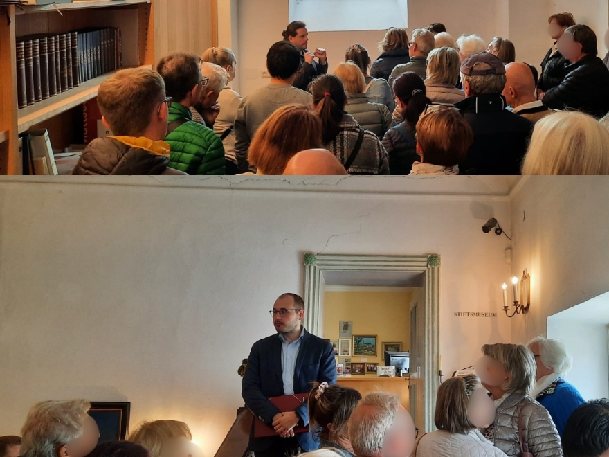 Spezialführungen mit den Besuchern &copy; Gerald Hritner