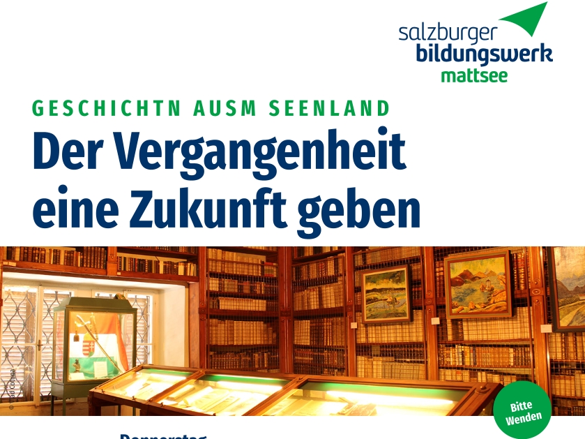 Flyer Vortragsreihe © Salzburger Bildungswerk